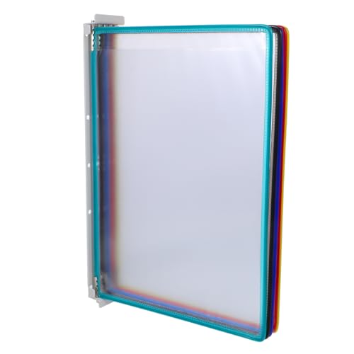 TIDTALEO Wall Mount File Folder Organizer Page Flip Document Rack Wandhalterung für Büro Klassenzimmer mit Sicherer Moderner Magazinhalter für Effiziente Dokumentenorganisation TIDTALEO Wall Mount File Folder Organizer Page Flip Document Rack Wandhalterung für Büro Klassenzimmer mit Sicherer Moderner Magazinhalter für Effiziente Dokumentenorganisation von TIDTALEO