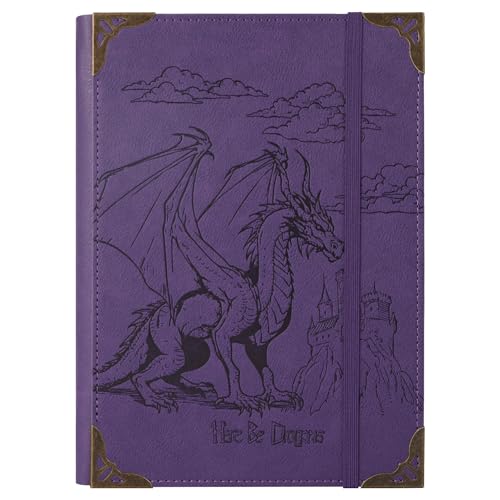 TIEFOSSI A5-Ringbuch mit 6 Ringen Tagebuch für Frauen und Männer, Hardcover Notizbuch aus PU-Leder, Vintage-Drachen-Notizbücher für Jungen, College Lineatur für Schule, Arbeit, Reise & Organisation TIEFOSSI A5-Ringbuch mit 6 Ringen Tagebuch für Frauen und Männer, Hardcover Notizbuch aus PU-Leder, Vintage-Drachen-Notizbücher für Jungen, College Lineatur für Schule, Arbeit, Reise & Organisation von TIEFOSSI