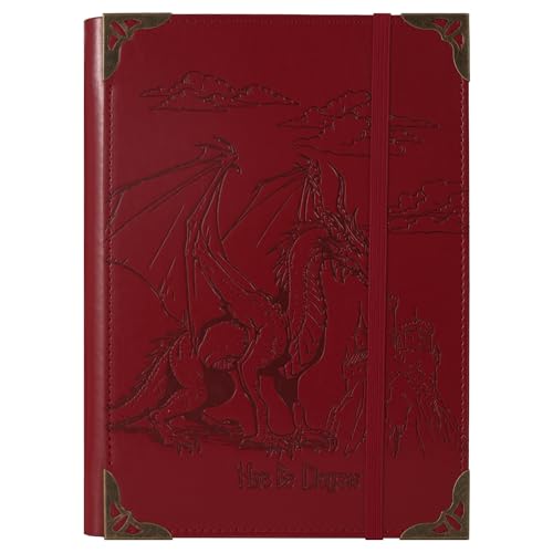TIEFOSSI A5-Ringbuch mit 6 Ringen Tagebuch für Frauen und Männer, Hardcover Notizbuch aus PU-Leder, Vintage-Drachen-Notizbücher für Jungen, College Lineatur für Schule, Arbeit, Reise & Organisation TIEFOSSI A5-Ringbuch mit 6 Ringen Tagebuch für Frauen und Männer, Hardcover Notizbuch aus PU-Leder, Vintage-Drachen-Notizbücher für Jungen, College Lineatur für Schule, Arbeit, Reise & Organisation von TIEFOSSI