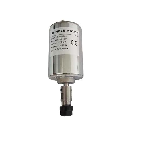 TIEOAXFT 200 W/300 W/400 W/500 W Spindelgraviermaschine Spindelmotor Luftkühlung CNC-Spindel Gleichstrommotor CNC-Graviermaschine ER11 oder ER16(200w er11) von TIEOAXFT