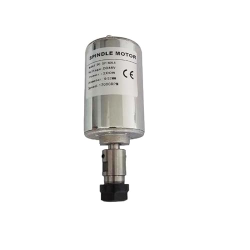 TIEOAXFT 200 W/300 W/400 W/500 W Spindelgraviermaschine Spindelmotor Luftkühlung CNC-Spindel Gleichstrommotor CNC-Graviermaschine ER11 oder ER16(200w er16) von TIEOAXFT