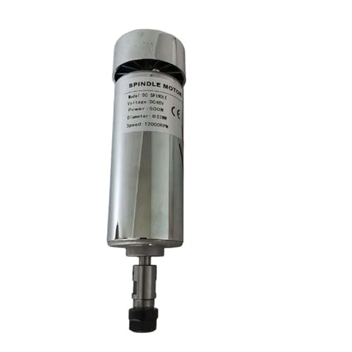 TIEOAXFT 200 W/300 W/400 W/500 W Spindelgraviermaschine Spindelmotor Luftkühlung CNC-Spindel Gleichstrommotor CNC-Graviermaschine ER11 oder ER16(500w er11) von TIEOAXFT