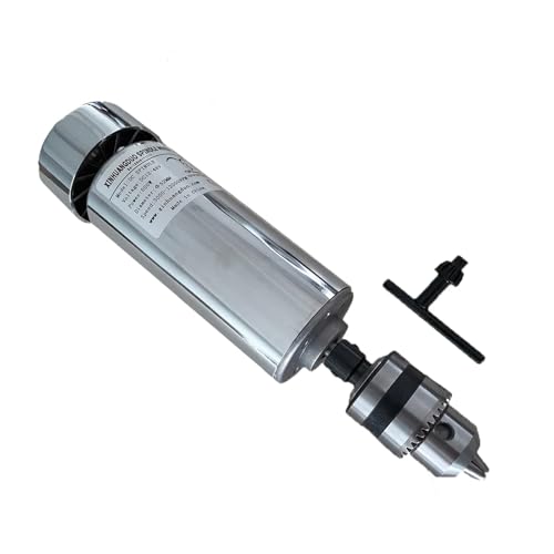 TIEOAXFT 200 W/300 W/400 W/500 W Spindelmotor for Graviermaschine, luftgekühlt, Hochgeschwindigkeits-CNC (Bohrfutter-Spannbereich: 1,5–10 mm)(500W Spindle) von TIEOAXFT