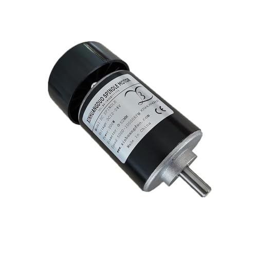 TIEOAXFT 24 V 200 W 10000 U/min Luftgekühlter Spindelmotor CNC 200 W Spindelmotor(Package5Motor Fan) von TIEOAXFT