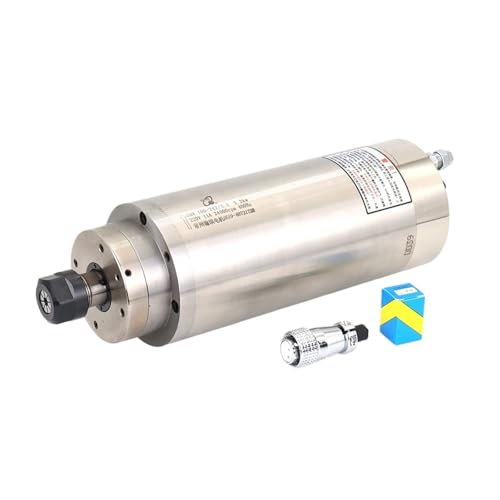 TIEOAXFT 3,2 KW 3,5 KW 4KW Wassergekühlter Spindelmotor 220/V 380V ER20 21000rpm 24000rpm 400 H/z GDK100-24Z for CNC-Metallfräser(3.2kw 380/V 24000rpm) von TIEOAXFT