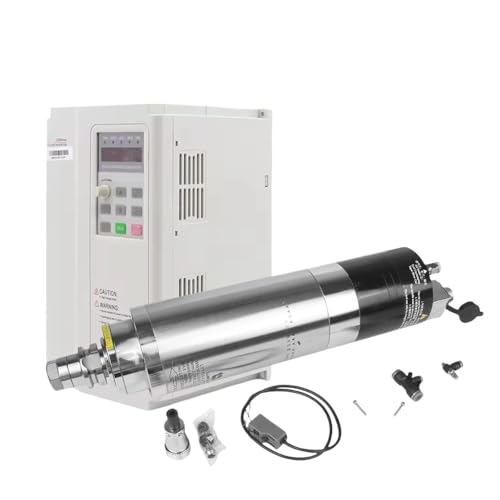 TIEOAXFT 3,2 KW BT30 12000 U/min Automatischer Werkzeugwechsel ATC-Spindelmotor Werkzeughalter Wasserkühlung Gekühlt for das Fräsen von Metall-CNC-Fräsern(with Inverter,380V) von TIEOAXFT