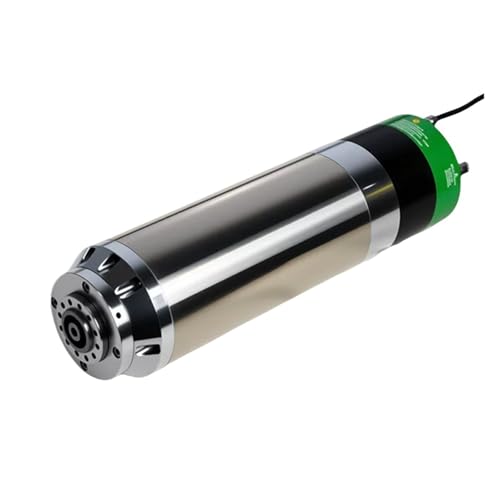 TIEOAXFT 4-poliger HSK40E 7,5 KW 5,5 KW ATC Automatischer Werkzeugwechsel Auto Wasserkühlung CNC-Spindelmotor Keramiklager Metallfräser(5.5KW 380V,8 Pole 18000rpm) von TIEOAXFT