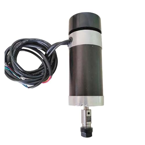 TIEOAXFT 48 V 500 W ER11/ER16 bürstenlose Spindel + 55-mm-Klemme mit Schrauben + 48-V-Treiber for bürstenlosen Motor + 48 VDC 10,5-A-Netzteil(Package 1,ER16) von TIEOAXFT