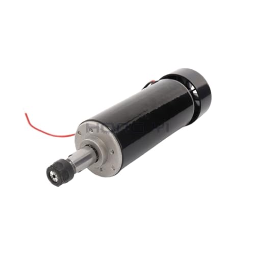 TIEOAXFT 52-mm-Klemmen, luftgekühlt, 0,5 kW, luftgekühlte Spindel, ER11-Spannfutter, CNC-500-W-Spindelmotor + Drehzahlregler for die Stromversorgung for CNC-Fräsen(500w Spindle Motor) von TIEOAXFT