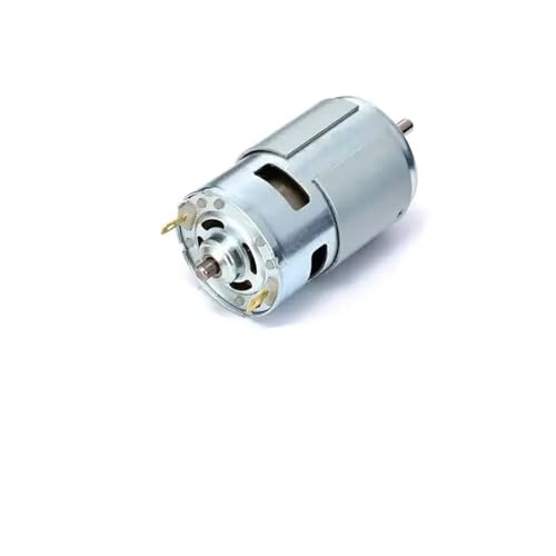 TIEOAXFT 775 Spindelmotor DC 12V-24V 20000 U/min Mini-Elektromotor Kugellager Großes Drehmoment Hochleistungsspindel for CNC 3018 Graveur(Only Motor) von TIEOAXFT