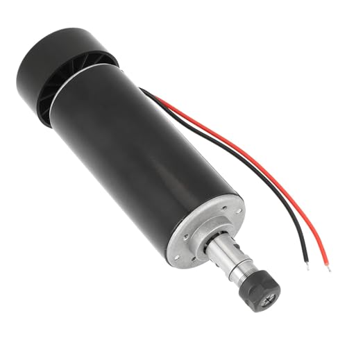 TIEOAXFT Bürstenspindelmotor, PCB-Spindelmotor, Spindelmotor ER11, 500 W, Hochgeschwindigkeits-Bürstenspindelmotor for PCB-Spindel, Gravierzubehör von TIEOAXFT