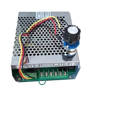 TIEOAXFT Luftgekühlter 0,8 kW DC110V 20000 U/min CNC-Spindelmotor-Kit ER11/Spannfutter 800 W Spindelmotor + Drehzahlregler der Stromversorgung for Gravieren(Power Supply) von TIEOAXFT