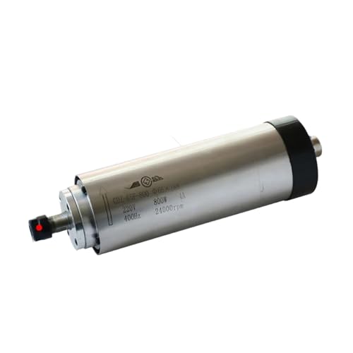 TIEOAXFT Luftgekühlter 800W 1500W 2200W Spindelmotor-Kit 2,2 KW 1,5 KW Frequenzumrichter Wechselrichter 220/V VFD ER11 ER16 ER20 Spannzange(2.2KW ER20 VFD 2.2KW) von TIEOAXFT