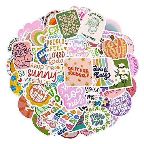 TIESOME 100pcs inspirierende Zitate-Aufkleber,schöne ansprechende Motivationsaufkleber für Jugendliche und Erwachsene,wasserdichte Vinyl Aufkleber für Laptop,Wasserflaschen,Scrapbooking,Mappen TIESOME 100pcs inspirierende Zitate-Aufkleber,schöne ansprechende Motivationsaufkleber für Jugendliche und Erwachsene,wasserdichte Vinyl Aufkleber für Laptop,Wasserflaschen,Scrapbooking,Mappen von TIESOME