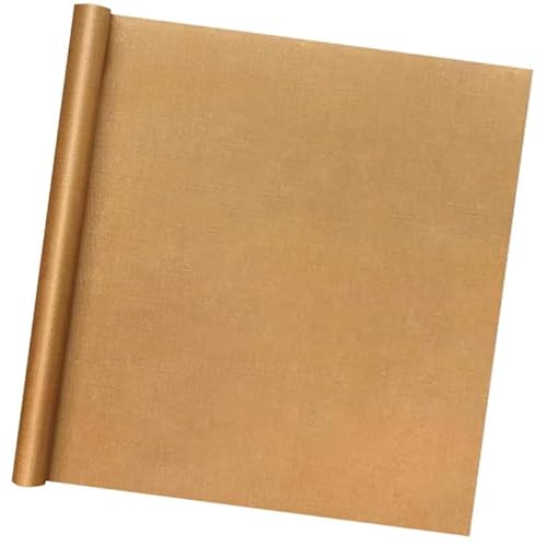 TIHONORI PTFE Teflonfolie für Transferpresse Antihaft Backmatte Doppelseitig Hitzebeständig Wiederverwendbar Waschbar Bastelunterlage,0.18mm Thick 60cmx10m von TIHONORI