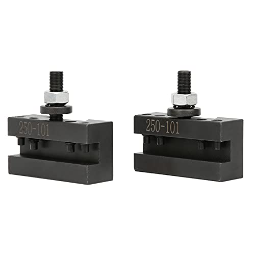 Drehwerkzeugruhe, CNC -Fixture 250-101 Drehwerkzeughalter 2PCS Schnell ändern von TIKATARER