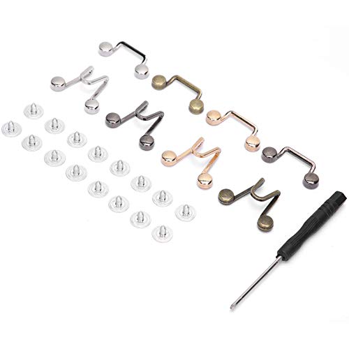 Einstellbare Taillenschnalle -Erweiterung, 4 Farben Jeans -Taste Jeans Abnehmbar Wiederverwendbare Hosen Taste Taille Schnalle Accessoire Set Abtrennend von TIKATARER