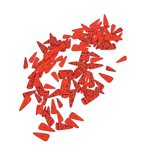 Orangefarbene Karottenknopf, Orangefarbene Karottenknopf Orangen -Karotten -Taste mit Orangefarbener Karottenknopf Orangen -Karotten -Taste für die Orangefarbene Karottenschaltfläche (Gerade) von TIKATARER