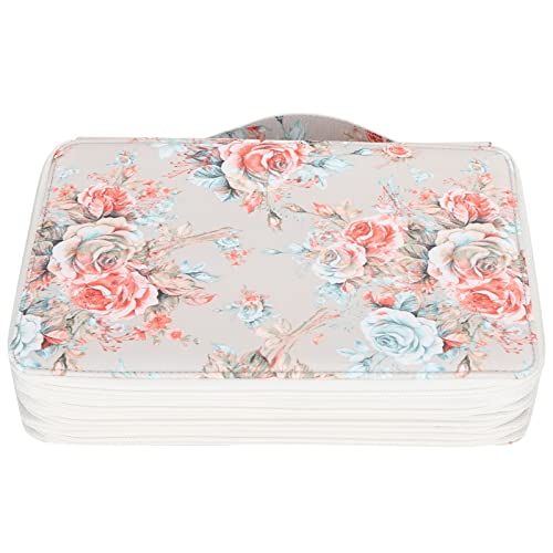 TIKATARER Bleistiftkoffer, Stoff Niedlich (Khaki-Rose) von TIKATARER