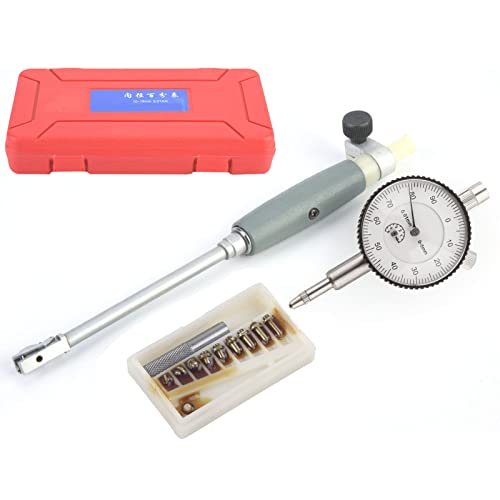 TIKATARER Dial Boe Messgerät, 10-18mm, Edelstahl Innen Durchmesser Anzeige Innen Mikrometer Set mit Trage Koffer Motor Zylinder Messgerät für Werkstatt-und Motor Wartung TIKATARER Dial Boe Messgerät, 10-18mm, Edelstahl Innen Durchmesser Anzeige Innen Mikrometer Set mit Trage Koffer Motor Zylinder Messgerät für Werkstatt-und Motor Wartung von TIKATARER