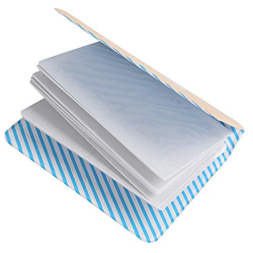 TIKATARER Fotoalbum, 3in PU -Fotobuch mit 64 Taschen Fotoalben für Fotospeicher von TIKATARER