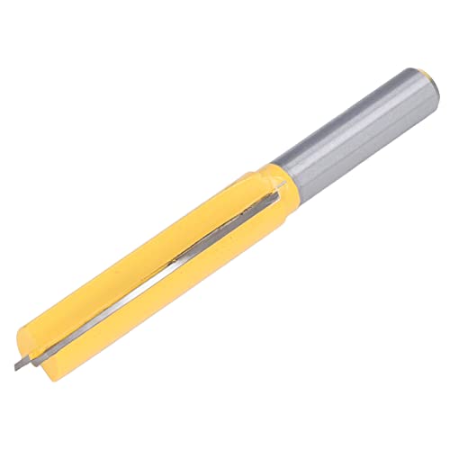 TIKATARER Gerade Router -Bits, 1/2 -Zoll -Schaft -Flush -Trimmbit Bündel Geschnittenes Router Bit Bit Flush Trim Router Stoßfestigkeit Anti -Schrumpfung Gerade Router Bit für von TIKATARER