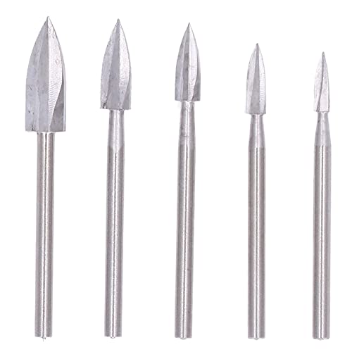 TIKATARER Holzschnitzwerkzeuge, 5pcs 3 Flötenholz -Schnitzbohrgeräte Set Holzschnitzmesser -Schnitzwerkzeuge Hochgeschwindige Stahlgraven -Schleifbohrer Zum Schnitzen von TIKATARER Holzschnitzwerkzeuge, 5pcs 3 Flötenholz -Schnitzbohrgeräte Set Holzschnitzmesser -Schnitzwerkzeuge Hochgeschwindige Stahlgraven -Schleifbohrer Zum Schnitzen von von TIKATARER