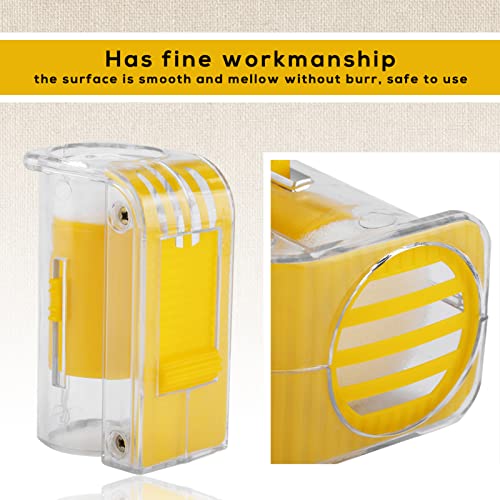 TIKATARER Königin Bee Marker, eine Handmarkerflasche Kolben der Bienenküste Plastik Biene Königin Marking Fänger Plüsch -Imker -Werkzeugkäfige für Bienen für Outdoor, 2.17x1.57x3.54inin von TIKATARER