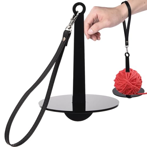 Drahtspender, abnehmbarer Handgelenk-Garnhalter aus Acryl, tragbarer Handgelenkfadenhalter, Drahthalter für Haken, Acrylgarn-Kugelhalter für Zuhause, Voy Drahtspender, abnehmbarer Handgelenk-Garnhalter aus Acryl, tragbarer Handgelenkfadenhalter, Drahthalter für Haken, Acrylgarn-Kugelhalter für Zuhause, Voy von TILEZE