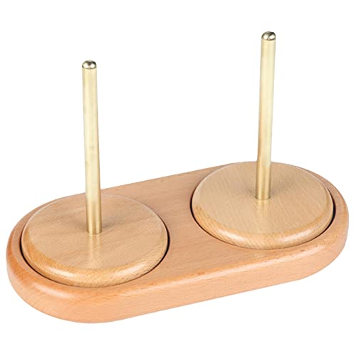 Strickgarnhalter, Häkelgarnhalter aus Holz, handgefertigter Garnhalter, Strickbedarf, Buchenholz, Garnhalter aus Holz, für Heimwerker, Zubehör Strickgarnhalter, Häkelgarnhalter aus Holz, handgefertigter Garnhalter, Strickbedarf, Buchenholz, Garnhalter aus Holz, für Heimwerker, Zubehör von TILEZE