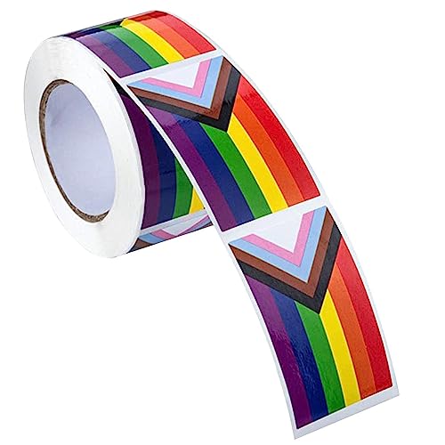 TILEZE Aufkleber Regenbogen Gay Pride, Rolle Aufkleber Gay Pride | Dekoration für Gay Pride – wasserdichte Pride-Dekorationen für Paraden, Geburtstag, Abschlussfeier TILEZE Aufkleber Regenbogen Gay Pride, Rolle Aufkleber Gay Pride | Dekoration für Gay Pride – wasserdichte Pride-Dekorationen für Paraden, Geburtstag, Abschlussfeier von TILEZE