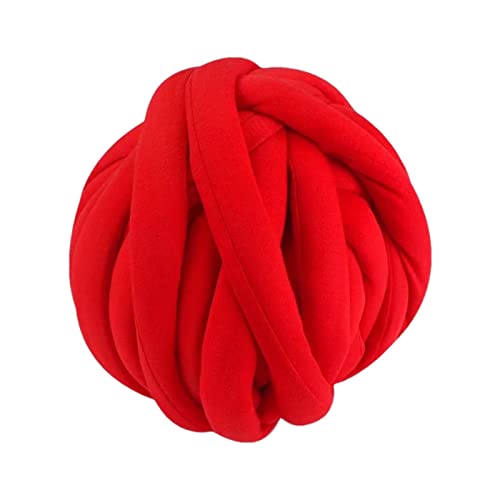 TILEZE Dickes, voluminöses Garn | Riesengarn zum Basteln – 1 Rolle (20 Garn) Strickgarn für dicke Decke Haustiere Haus Fußmatte, Kissen, Basteln von TILEZE
