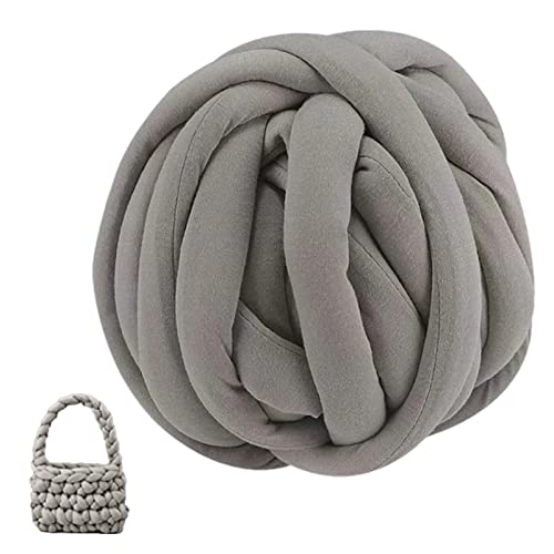 TILEZE Dickes, voluminöses Garn – dickes Baumwollgarn für Armstricken – 1 Rolle (20 m großes Riesengarn zum Häkeln, angenehme Textur, hält Sie warm und TILEZE Dickes, voluminöses Garn – dickes Baumwollgarn für Armstricken – 1 Rolle (20 m großes Riesengarn zum Häkeln, angenehme Textur, hält Sie warm und von TILEZE