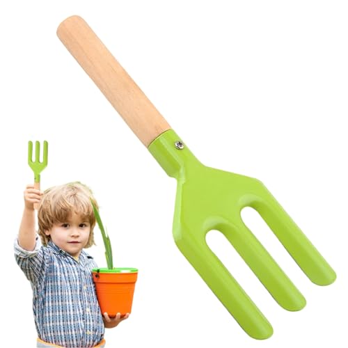 TILEZE Gartenwerkzeug für Gartengeräte, Sandspielzeug, Handwerkzeuge, Rechenschaufel, Werkzeug zum Ausgraben des Hofes, kleine und bequeme Gartenpflanzwerkzeuge von TILEZE