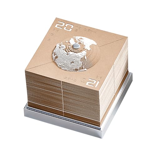 TILEZE Kalender 2024, Kalenderblock, Bürokalender 2024, Kunstpapier, Erdkalender Paperrwill 2024, Notizblock, kreativer Schreibtischkalender, Bürokalender TILEZE Kalender 2024, Kalenderblock, Bürokalender 2024, Kunstpapier, Erdkalender Paperrwill 2024, Notizblock, kreativer Schreibtischkalender, Bürokalender von TILEZE