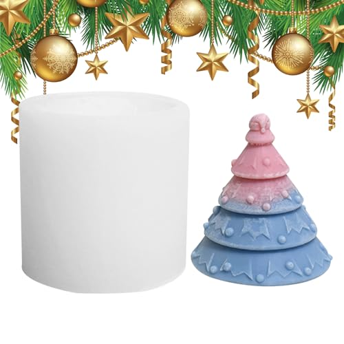 TILEZE Kerzenformen für Baumkerzen – Set aus Silikonformen aus Kunstharz, wiederverwendbar, reißfeste Silikonformen, Geschenk für Handwerksliebhaber, Geburtstag, Weihnachten, Party TILEZE Kerzenformen für Baumkerzen – Set aus Silikonformen aus Kunstharz, wiederverwendbar, reißfeste Silikonformen, Geschenk für Handwerksliebhaber, Geburtstag, Weihnachten, Party von TILEZE