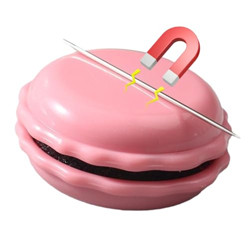 TILEZE Nadelmagnet, magnetischer Nadelschutz in Macaron-Form | Nähzubehör, magnetischer Nadelhalter für Sticknadeln TILEZE Nadelmagnet, magnetischer Nadelschutz in Macaron-Form | Nähzubehör, magnetischer Nadelhalter für Sticknadeln von TILEZE