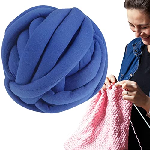 TILEZE T-Shirt-Garn, dickes Baumwollgarn für Armstrick, Riesengarn, 1 Rolle (20 Meter) für die Herstellung von Fußmatten, Kissen, Ohren, Basteln, Teppichen von TILEZE