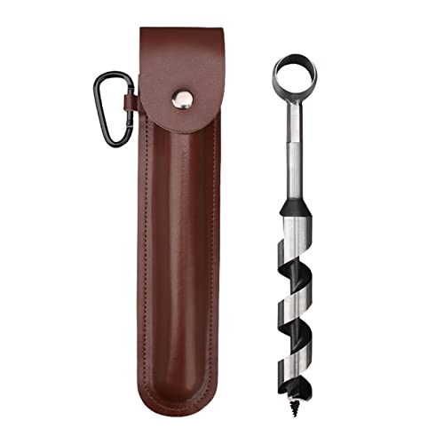 Überlebens-Pflanzbohrer, Handbohrmaschine für Holzbearbeitung, selbstschneidende Schrauben, Bushcraft-Erdbohrer, multifunktionaler Handbohrer, Überlebenswerkzeug mit Schlüssel, Bohrer Überlebens-Pflanzbohrer, Handbohrmaschine für Holzbearbeitung, selbstschneidende Schrauben, Bushcraft-Erdbohrer, multifunktionaler Handbohrer, Überlebenswerkzeug mit Schlüssel, Bohrer von TILEZE