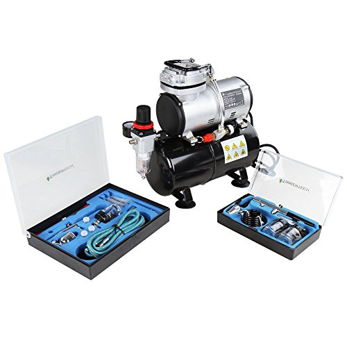 Timbertech ABPST06 Airbrush-Set und Kolbenkompressor von TIMBERTECH