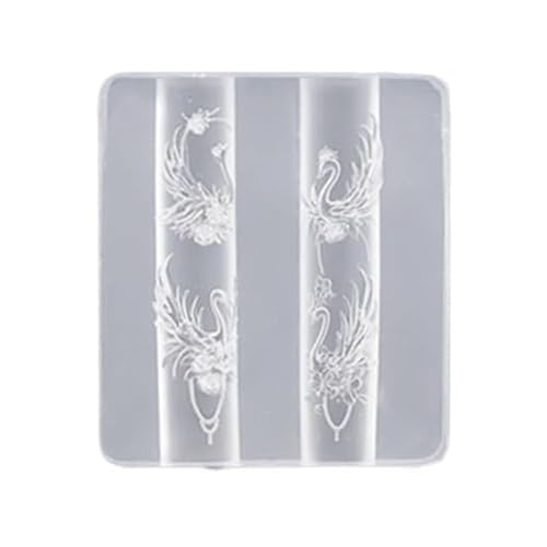 3d-Blumen-Nagelkunst-Silikonform, Weich, Antihaftbeschichtet, Waschbar Und Wiederverwendbar FüR Diy-Dekorationen (#04) von TIMIFUN