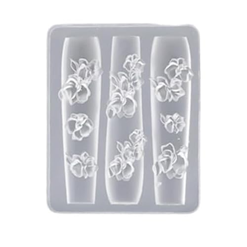 3d-Blumen-Nagelkunst-Silikonform, Weich, Antihaftbeschichtet, Waschbar Und Wiederverwendbar FüR Diy-Dekorationen (#05) von TIMIFUN