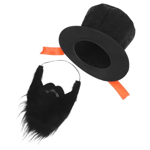 TINEASUR 1 Satz Vielseitiger mit Fake Beard für Kostümpartys Halloween Comedy Shows und Cosplay für Jugendliche und Erwachsene von TINEASUR