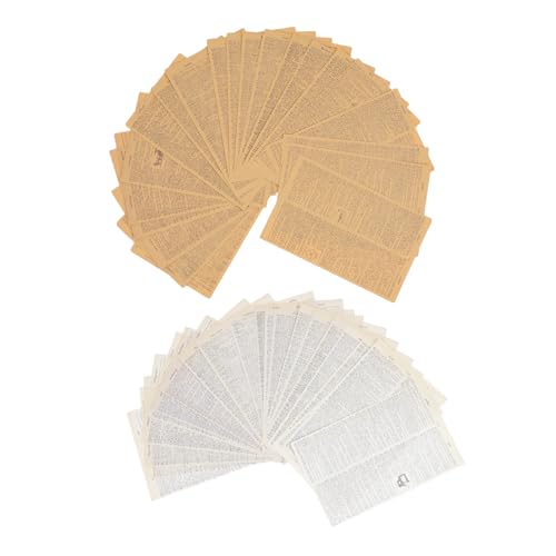 TINEASUR 114 Blatt Teiliges Vintage Scrapbook Papier aus Kraftpapier und Journal Seiten für DIY Basteln Tagebuchgestaltung Wandhintergrund und Kreative Scrapbooking Projekte von TINEASUR