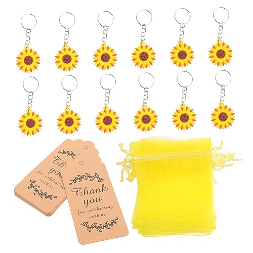 TINEASUR 12 Sätze Sonnenblumen-Schlüsselanhänger Geburtstagsparty- Inhaber Halter Minitaschen bescherung weihnachten weinachts Handtaschenanhänger Geschenktüten Papier TINEASUR 12 Sätze Sonnenblumen-Schlüsselanhänger Geburtstagsparty- Inhaber Halter Minitaschen bescherung weihnachten weinachts Handtaschenanhänger Geschenktüten Papier von TINEASUR