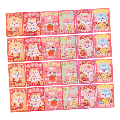 TINEASUR 120 Stück Karikatur Pferd Rote Umschläge Jahr Des Pferdes Chinesische Neujahrs Hongbao Festliche Tüten Für Frühlingsfest Verpackung TINEASUR 120 Stück Karikatur Pferd Rote Umschläge Jahr Des Pferdes Chinesische Neujahrs Hongbao Festliche Tüten Für Frühlingsfest Verpackung von TINEASUR