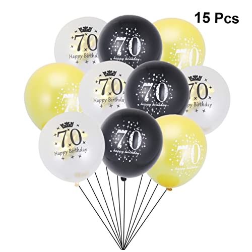 TINEASUR Konfetti Ballons Set Für Geburtstagsfeiern Und Jubiläen Party Dekoration Mit 10 Zahlen Und 5 Konfetti Ballons Für 70 Geburtstag Luftballons Für Feierlichkeiten TINEASUR Konfetti Ballons Set Für Geburtstagsfeiern Und Jubiläen Party Dekoration Mit 10 Zahlen Und 5 Konfetti Ballons Für 70 Geburtstag Luftballons Für Feierlichkeiten von TINEASUR