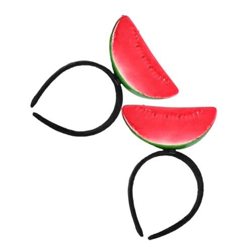 TINEASUR 2 Stück Wassermelonen Stirnband, Wassermelonen Haarschmuck, Damen Party Kopfbedeckung, Obst Kopfbedeckung, Wassermelonen Kopfschmuck, Obst Stirnbänder Für Kinder, Obst Haarband, TINEASUR 2 Stück Wassermelonen Stirnband, Wassermelonen Haarschmuck, Damen Party Kopfbedeckung, Obst Kopfbedeckung, Wassermelonen Kopfschmuck, Obst Stirnbänder Für Kinder, Obst Haarband, von TINEASUR