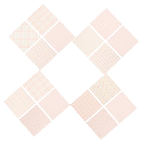 TINEASUR 200 Blatt DIY Scrapbook Bastelpapier Buntes Faltpapier Umweltfreundlich Vielfältige Muster für Fotoalben Handwerk und Dekoration von TINEASUR