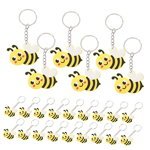 TINEASUR 24 Stück Bienen Schlüsselanhänger, Geldbörsen Dekore, Rucksack Schlüsselanhänger, Kreativer Schlüsselanhänger, Taschenanhänger, Schlüsselanhänger , Cartoon Bienen TINEASUR 24 Stück Bienen Schlüsselanhänger, Geldbörsen Dekore, Rucksack Schlüsselanhänger, Kreativer Schlüsselanhänger, Taschenanhänger, Schlüsselanhänger , Cartoon Bienen von TINEASUR